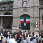 I ragazzi e la dirigente scolastica nel settembre 2019